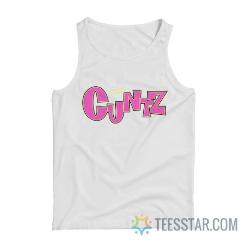 Cuntz Bratz Logo Parody Tank Top