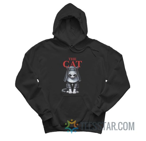 The Cat The Nun Parody Hoodie