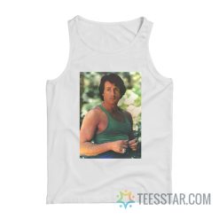 1977 Sylvester Stallone In Green Tank Top