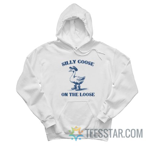 Cowboy Silly Goose On The Loose Hoodie