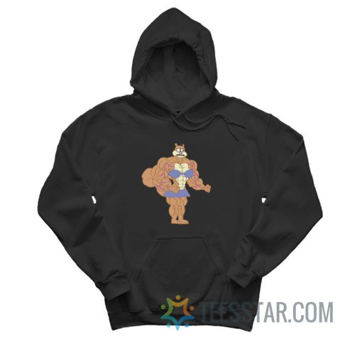 Muscle Sandy Cheeks Hoodie